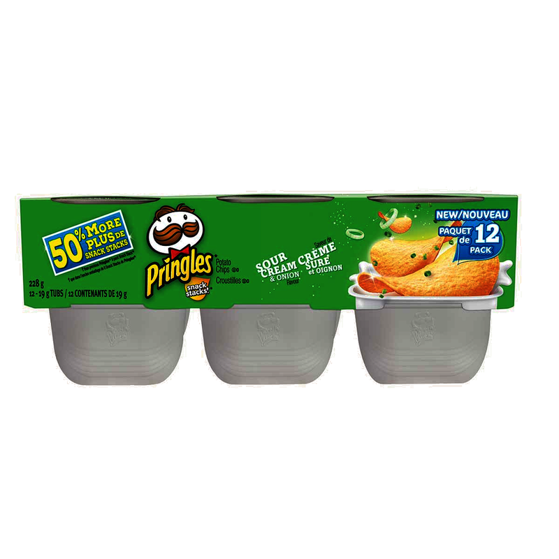 PRINGLES SNK STK CRISPS SOURCR [228 g]