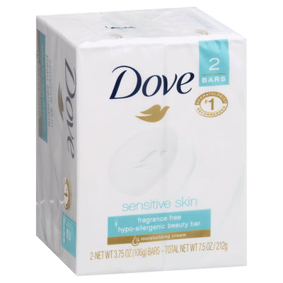 DOVE SENSITIVE SKIN BAR SOAP [2 pcs]