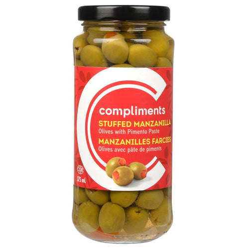 COMP OLIVES STUFF MANZANILLA [375 ml]
