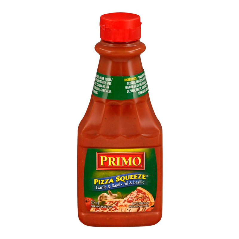 PRIMO SQUEEZE SAUCE GARLIC & B [375 ml]