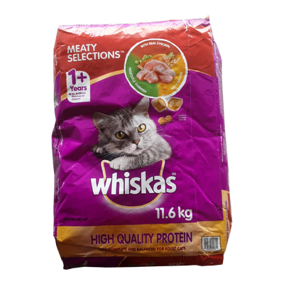WHISKAS SELECTIONS CAT FOOD [11.6 kg]