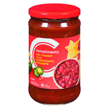 COMP CHUNKY HOT SALSA [650 ml]
