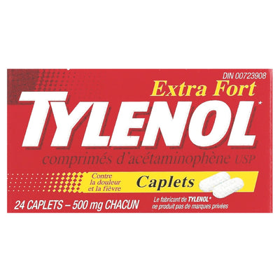TYLENOL EX ST CAPLET [24 EA]
