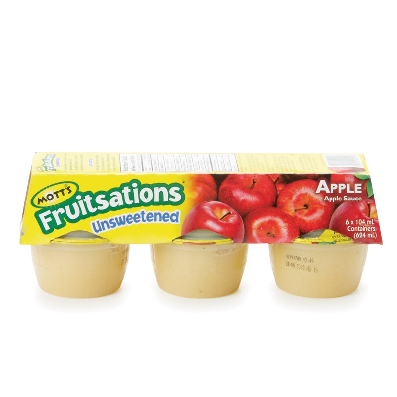 MOTTS FRUITSATIONS UNSWEET APP [6 EA]