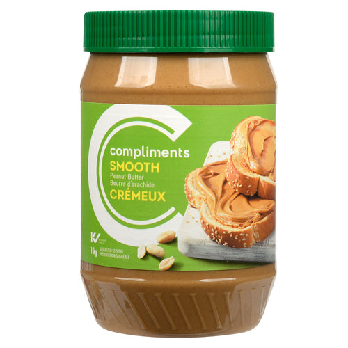 COMP SMOOTH PEANUT BUTTER [1 kg]
