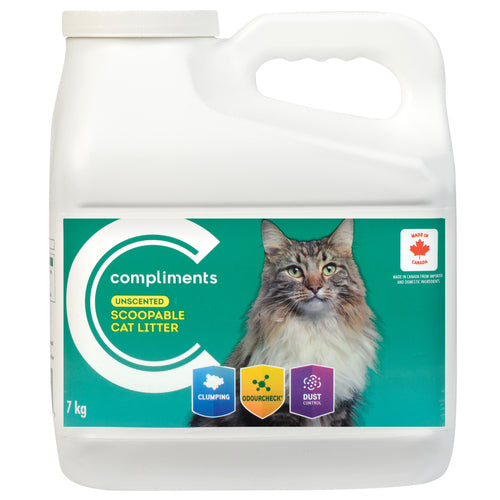 COMP CAT LITTER SCP UNSCNTED [7 kg]