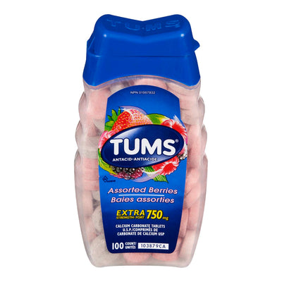 TUMS EXTRA ST ASST`D BERRY [100 EA]