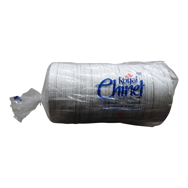 ROYAL CHINET DESSERT PLATES [150 EA]