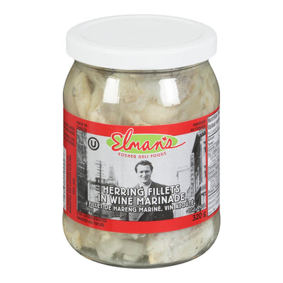 ELMANS HERRING IN WINE FILLETS [320 g]
