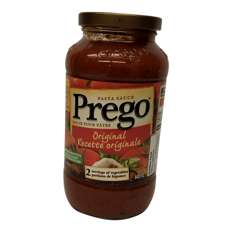 PREGO ORIGINAL SAUCE 645MLS. [645 ml]