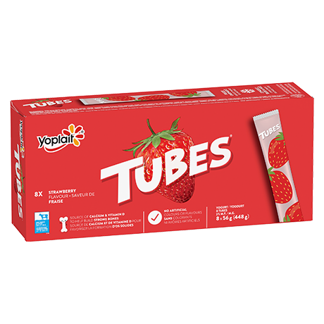 YOPLAIT TUBES STRWB YOGURT [448 g]