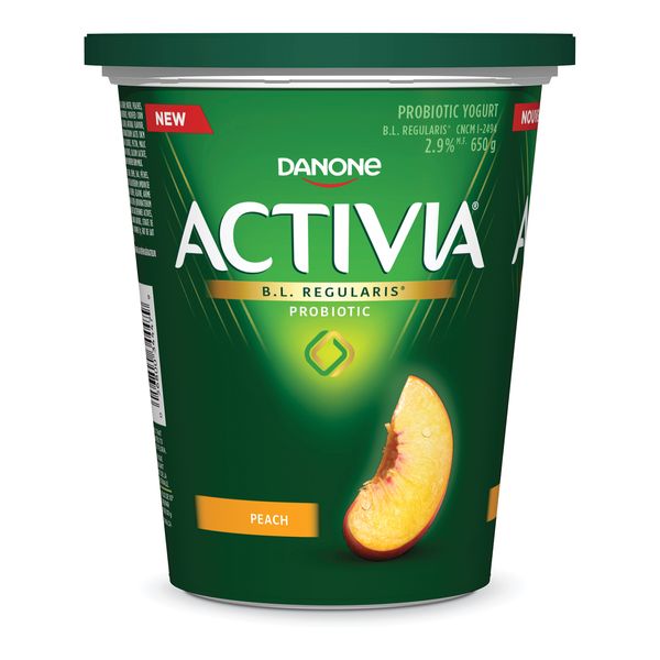 DANONE ACTIVIA PEACH YOGURT [650 g]