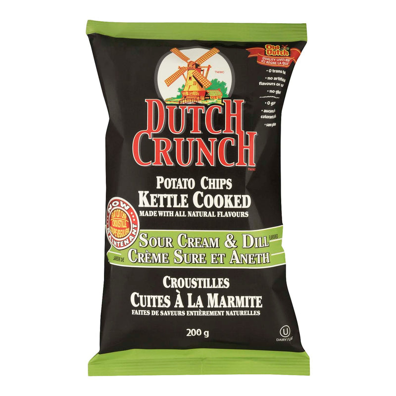 OLD DUTCH CRUNCH SR CREAM DILL [200 g]