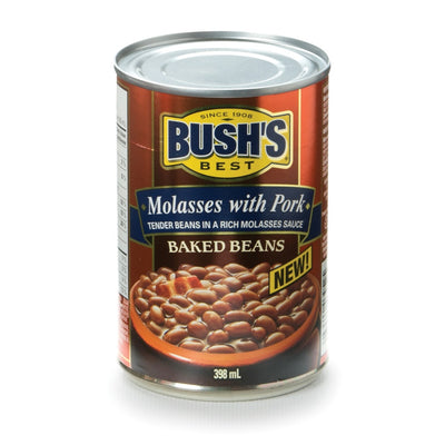 BUSH`S BEST BAKED BEANS MOLASS [398 ml]