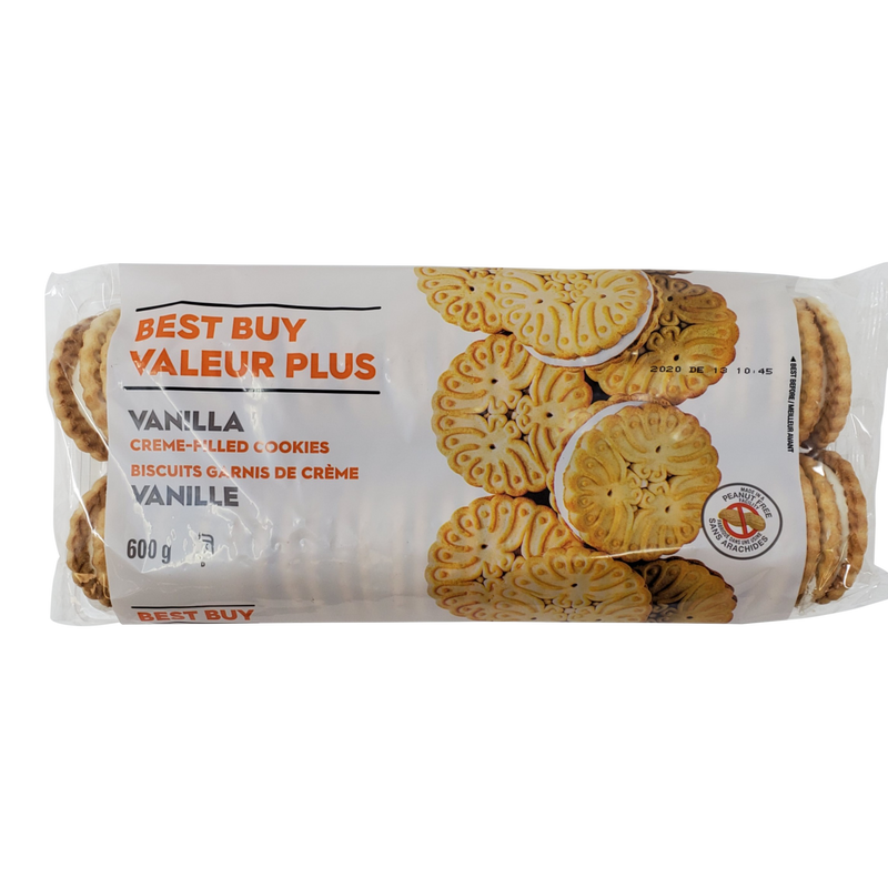 BESTBUY VANILLA CREME COOKIES [600 g]