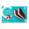 Compliments Cookies & Cream Flavor Ice Cream Sandwiches, 110 mL, 12 ct