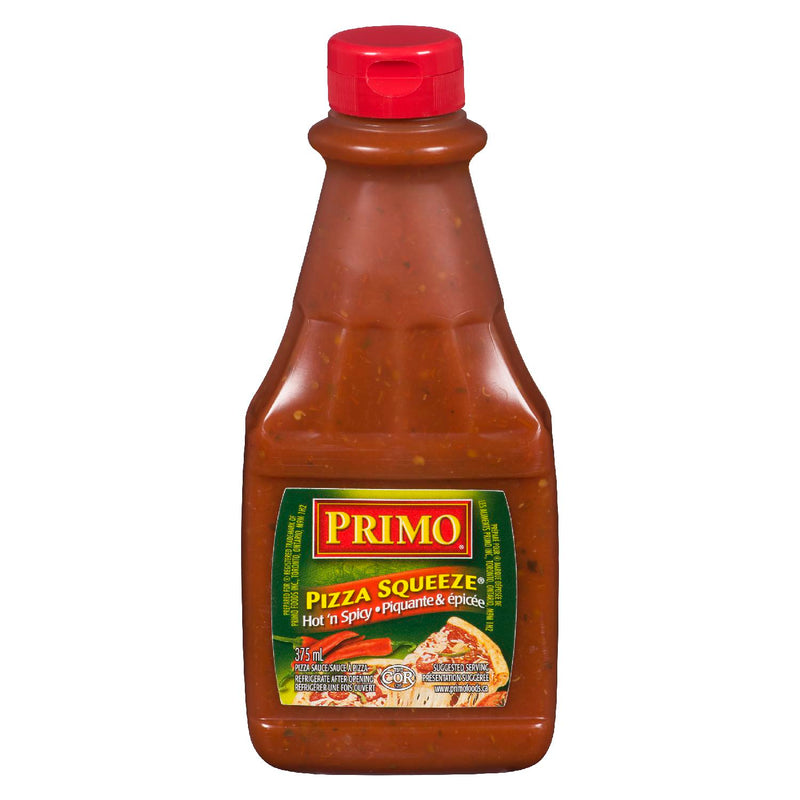 PRIMO SQUEEZE PIZZA SUACE HOT [375 ml]