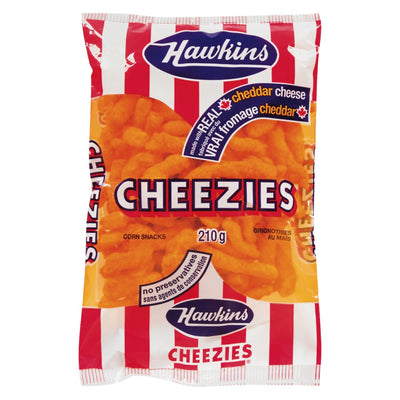 HAWKINS CHEEZIES 210GMS [210 g]