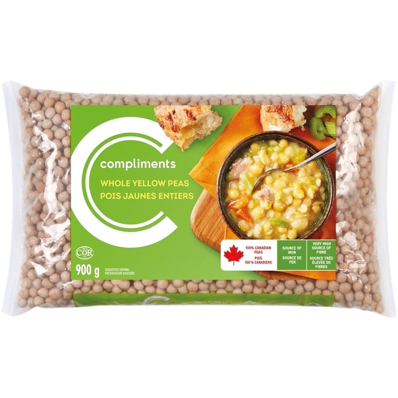 COMP WHOLE YELLOW  BEANS [900 g]