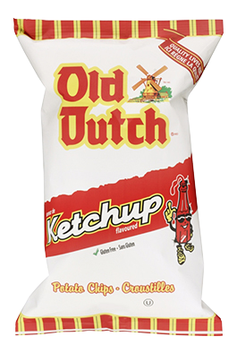 OLD DUTCH BOXED KETCHUP CHIPS [220 g]